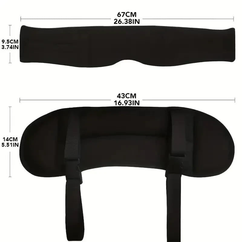 Popscrub TravelRest™  3D Head & Neck Support Pillow