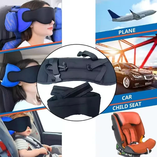 Popscrub TravelRest™  3D Head & Neck Support Pillow