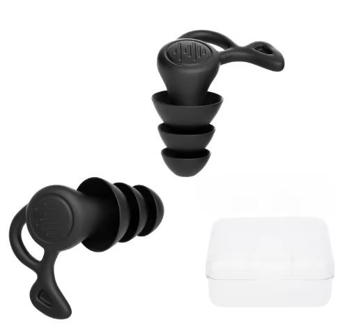 Popscrub QuietPlugs™ Reusable Travel Earplugs