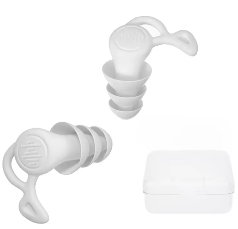 Popscrub QuietPlugs™ Reusable Travel Earplugs
