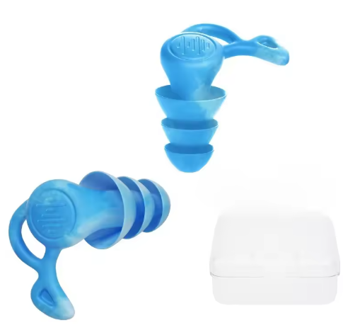 Popscrub QuietPlugs™ Reusable Travel Earplugs