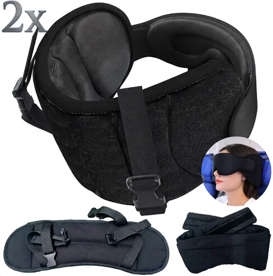 Popscrub Travel Sleep Duo™ Complete Travel Sleep Set for Two