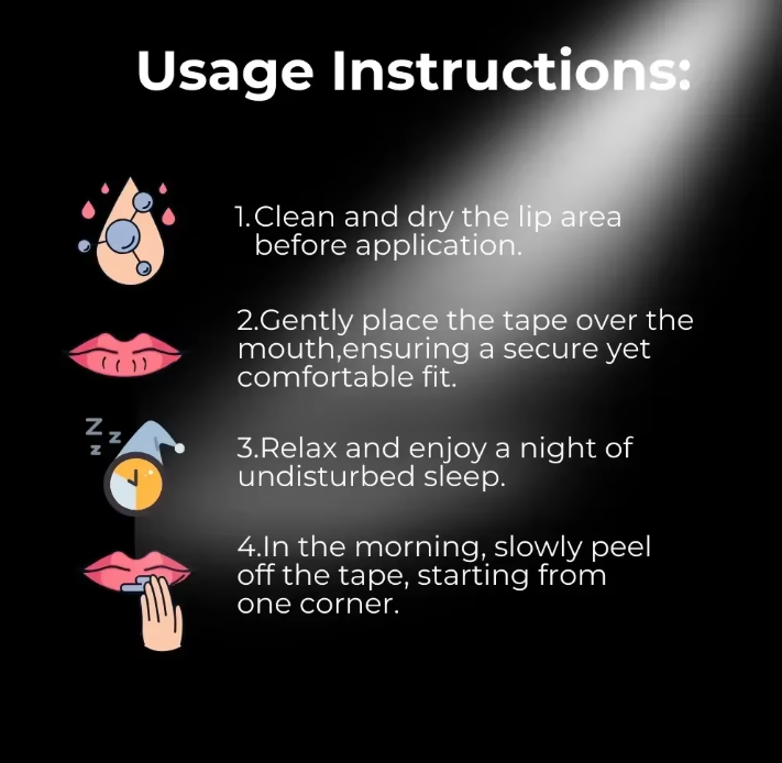 Popscrub SleepSeal™ Comfort Sleep Mouth Tape